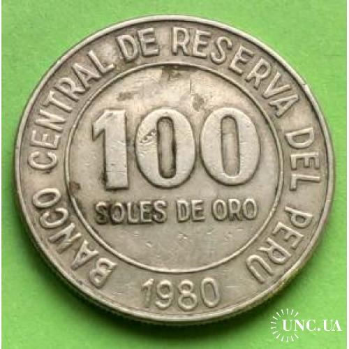 Перу 100 солей 1980 г.