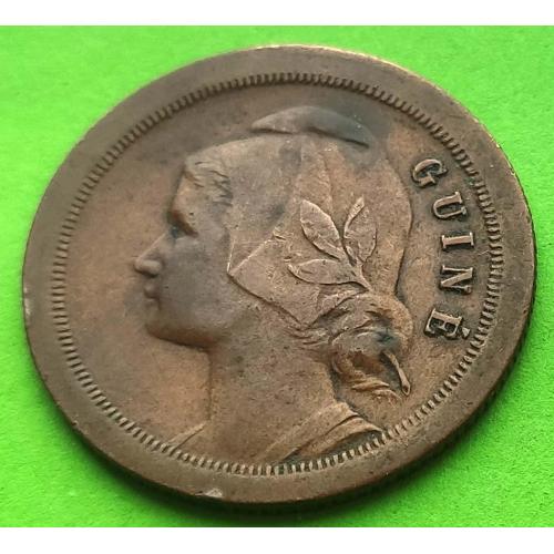 Порт. Гвинея 20 сентаво 1933 г.