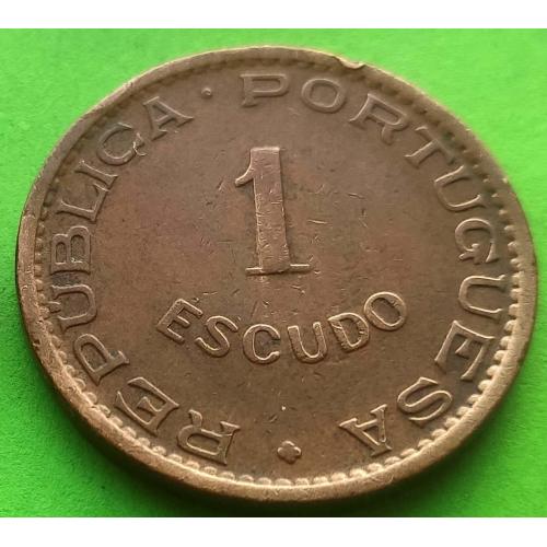  Порт. Сан-Томе и Принсипи 1 эскудо 1962 г.