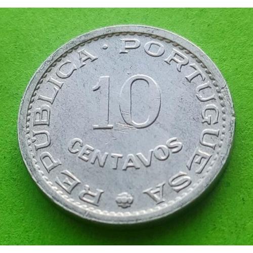  Порт. Сан-Томе и Принсипи 10 сентаво 1971 г.