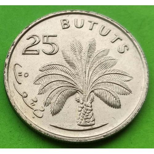Портретная Гамбия 25 бутут 1971 г. - красивая