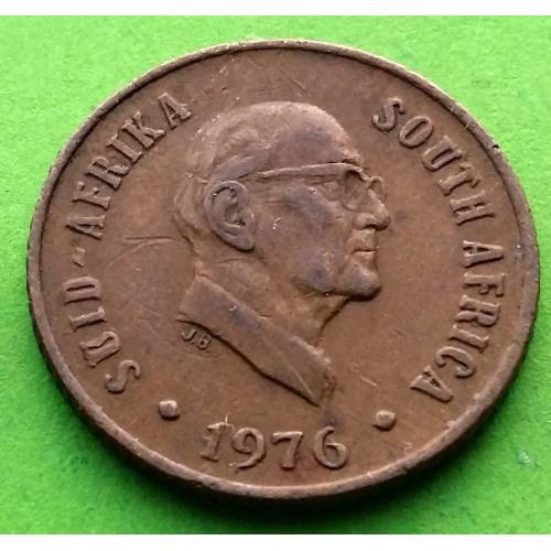 Портретная - ЮАР 1 цент 1976 г.