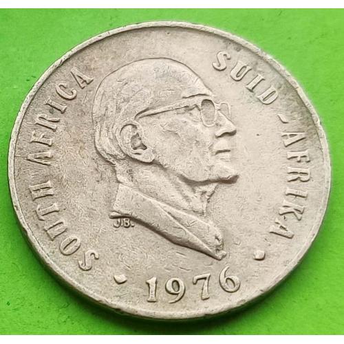 Портретная - ЮАР 10 центов 1976 г.