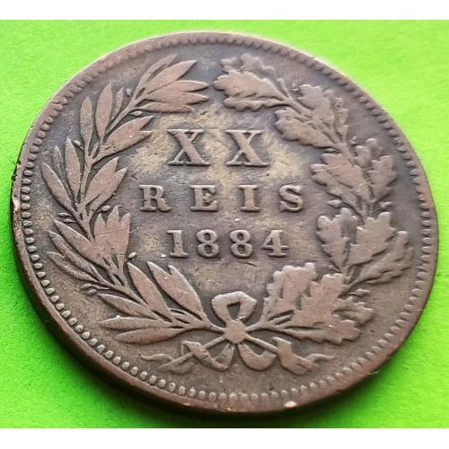 Португалия 20 рейс 1884 г.