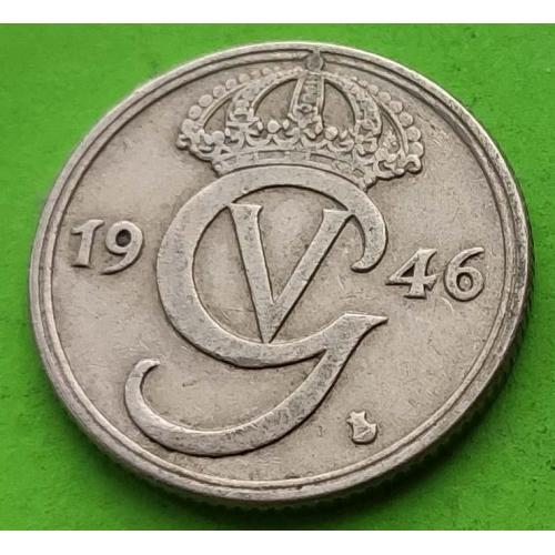 Редкая эмиссия - Швеция 50 эре 1946 г.