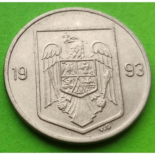Редкая этого года с таким гербом - Румыния 10 лей 1993 г.