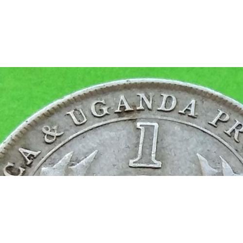 Редкая и симпатичная - Восточная Африка (Уганда) 1 цент 1911 г. (Георг V)