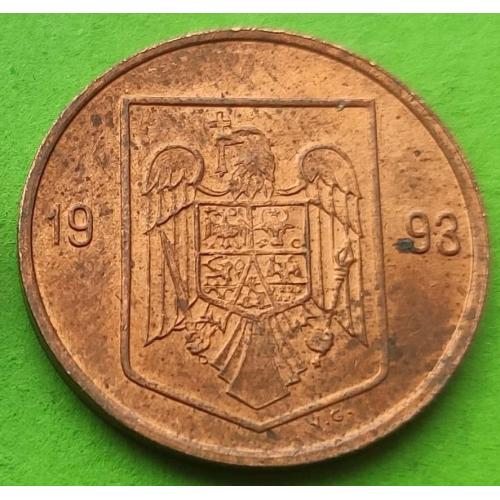 Редкая - Румыния 1 лея 1993 г.