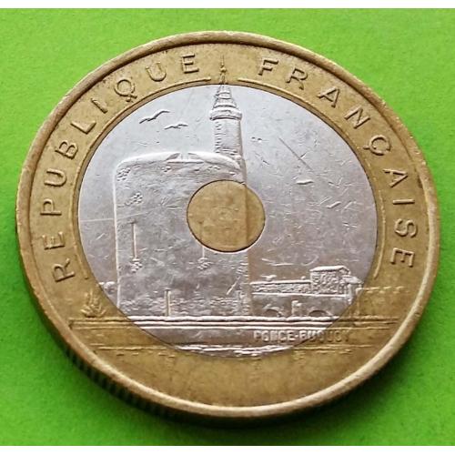 Редкая - Юб. Франция 20 франков 1993 г.