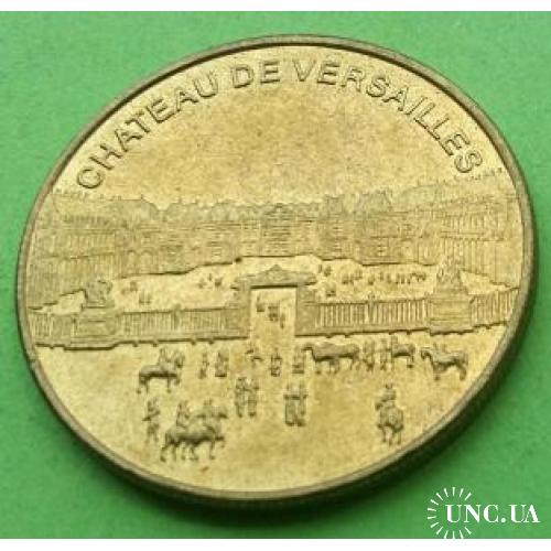 Серийный монетовидный жетон - Франция Париж Версаль (диаметр 34 мм, гурт рубчатый)