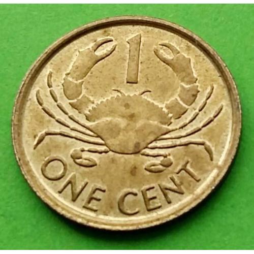 Сейшельские о-ва (Сейшелы) 1 цент 2004 г.