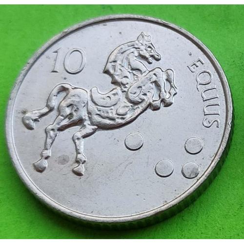 Словения 10 толаров 2001 г.