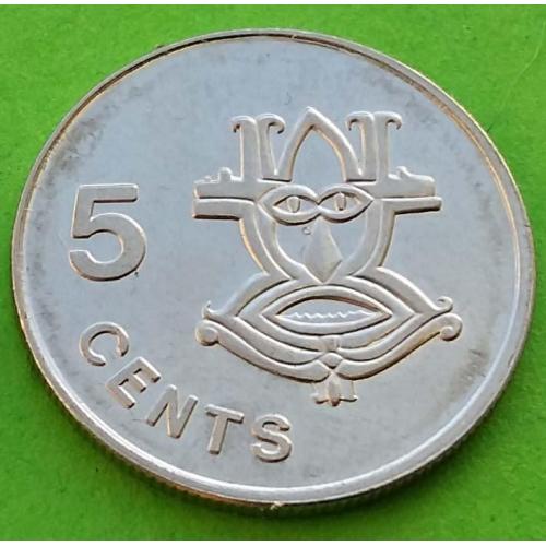 Соломоновы острова 5 центов 2005 г.