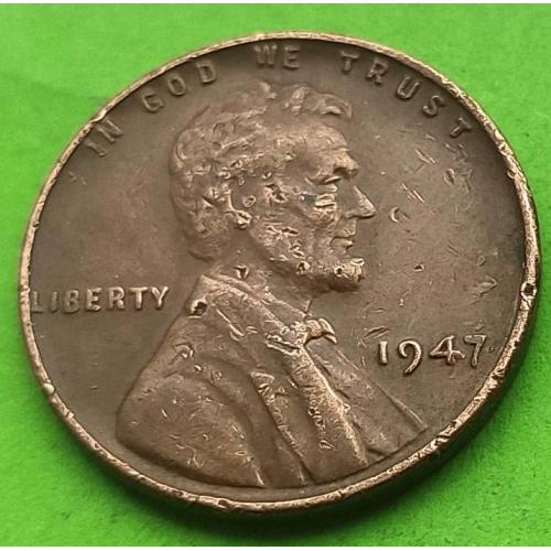 США 1 цент 1947 г.