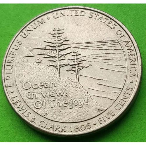 США 5 центов 2005 г. (лес)