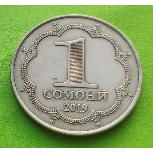 Точикистон - Таджикистан 1 сомони 2019 г.