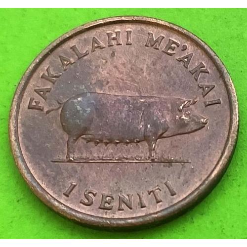 Тонга 1 сенити 1975 г.