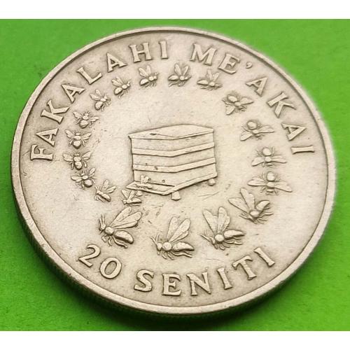 Тонга 20 сенити 1979 г.