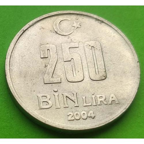 Турция 250000 лир 2004 г.