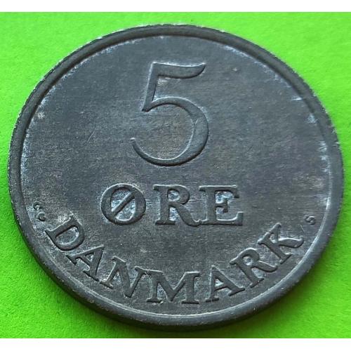 UNC - Дания 5 эре 1959 г.