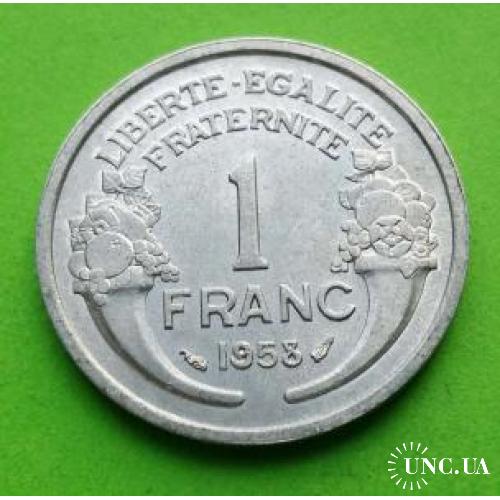 UNC - Франция 1 франк 1958 г.