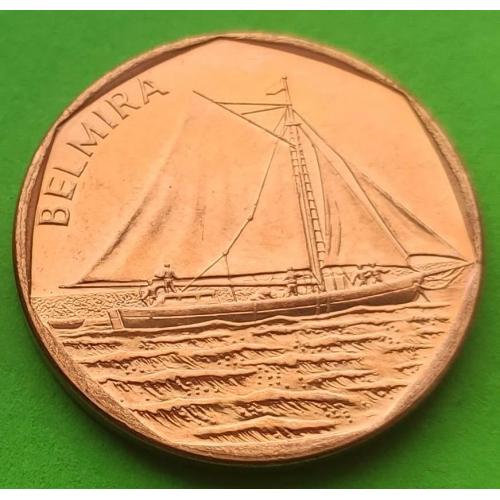 UNC - Кабо-Верде 5 эскудо 1994 г. (корабль)