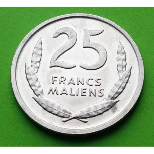 UNC - Мали 25 франков 1961 г. - редкий номинал и состояние