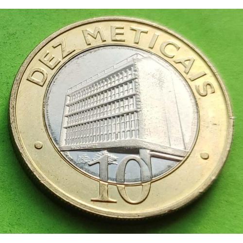 UNC - Мозамбик 10 метикалей 2006 г.