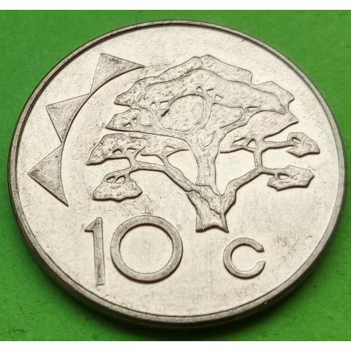UNC - Намибия 10 центов 2012 г.