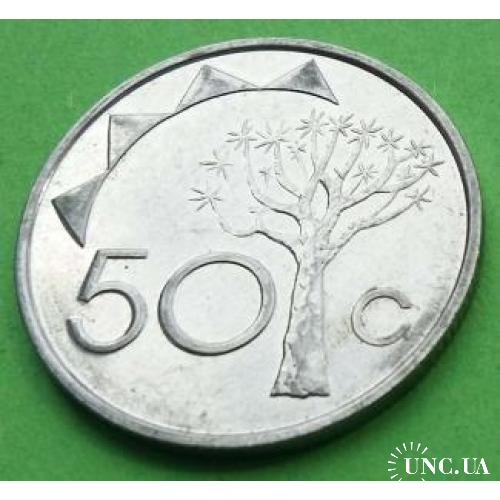 UNC - Намибия 50 центов 2010 г.
