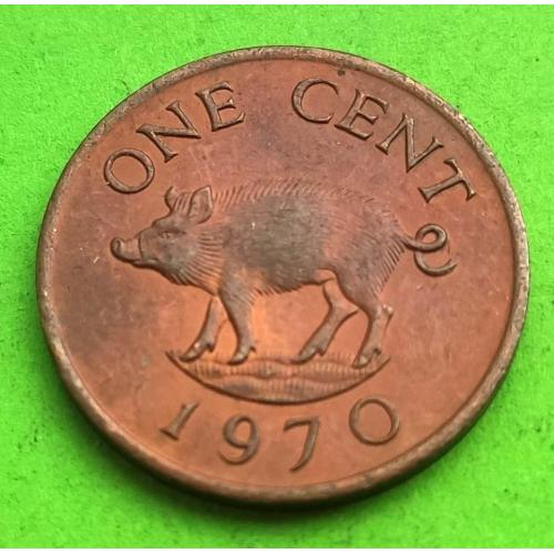 Бермудские о-ва (Бермуды) 1 цент 1970 г.
