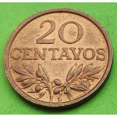 UNC - Португалия 20 сентаво 1970 г.