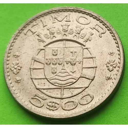 UNC - Португальский Тимор 5 эскудо 1970 г.