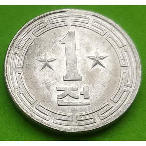 UNC - Северная Корея - КНДР - 1 чон 1959 г. (две звезды)