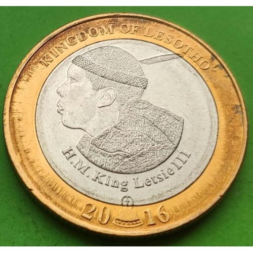 UNC - юб. Лесото 5 малоти 2016 г. (50 лет Независимости)
