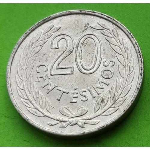 Уругвай 20 сентаво 1965 г.