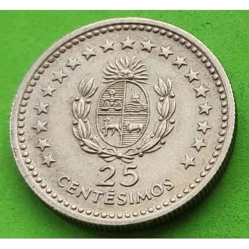 Уругвай 25 сентезимо 1960 г.