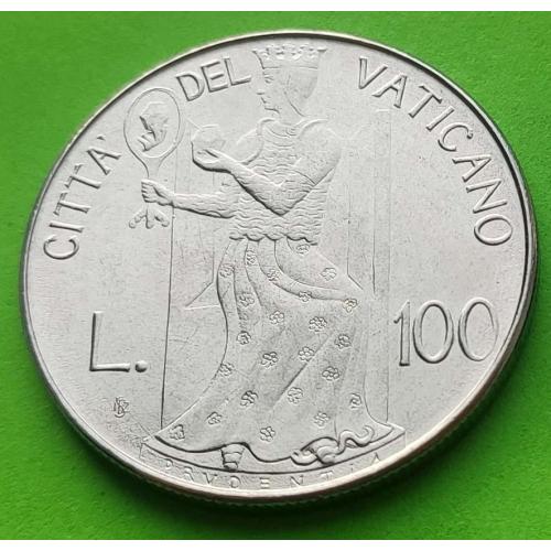 Ватикан 100 лир 1980 г.