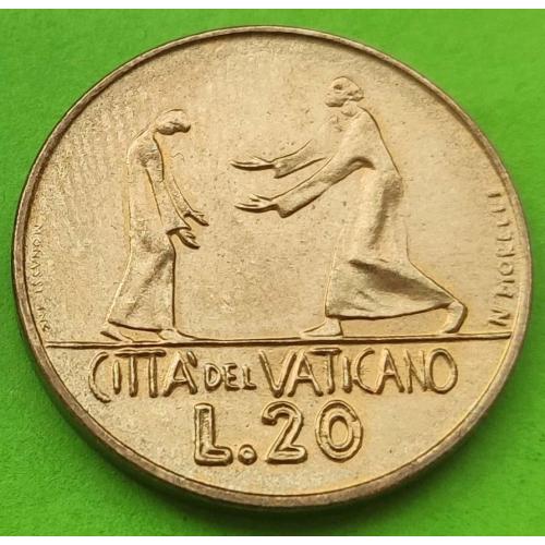 Ватикан 20 лир 1978 г.