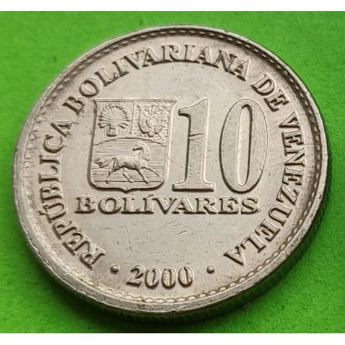 Венесуэла 10 боливаров 2000 г.