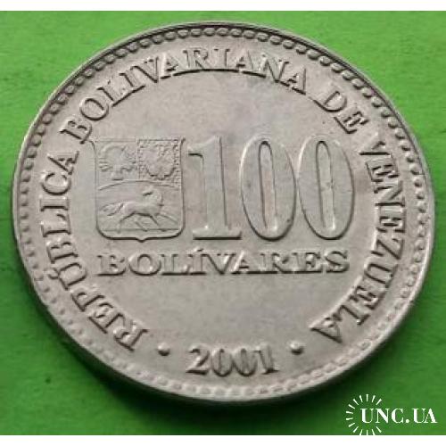Венесуэла 100 боливаров 2001 г.