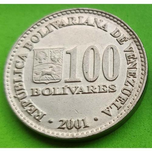 Венесуэла 100 боливаров 2001 г.