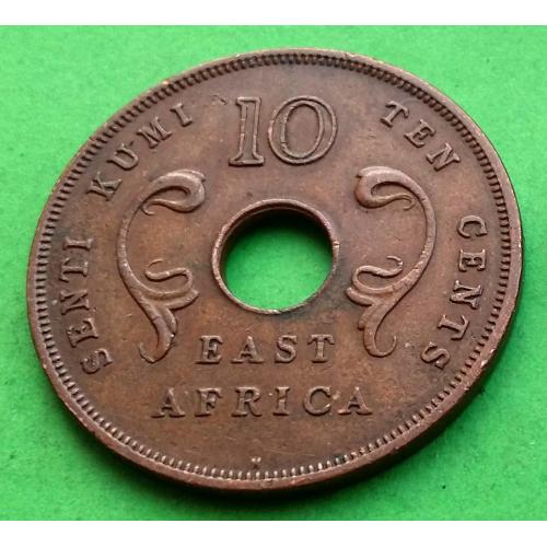 Восточная Африка (Танзания) 10 центов 1964 г. - уже не колония