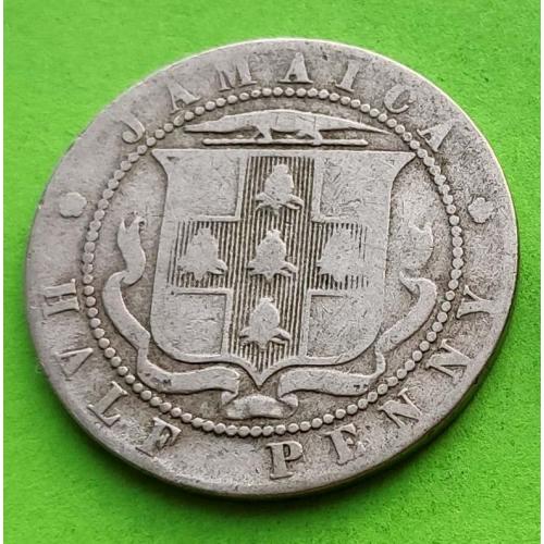 Ямайка 1/2 пенни 1920 г. (Георг V)