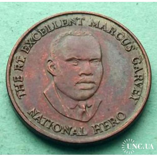 Ямайка 25 центов 1996 г.