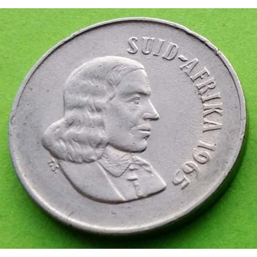 ЮАР 10 центов 1965 г. (надпись на африкаани)