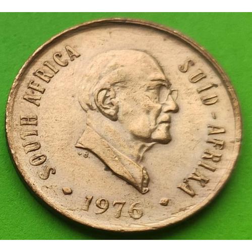 ЮАР 2 цента 1976 г.
