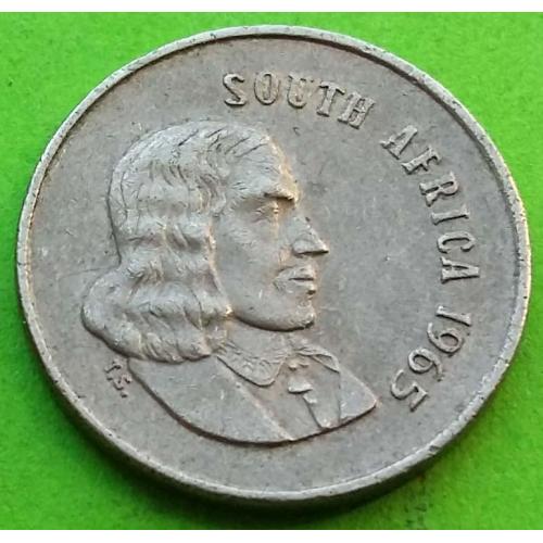 ЮАР 5 центов 1965 г. (надпись на английском)