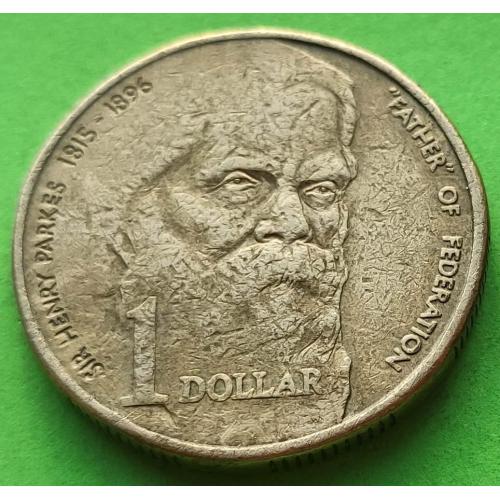 Юб. Австралия 1 доллар 1996 г. (сэр Генри Паркес)
