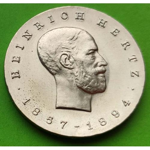 Юб. ГДР 5 марок 1968 г. (75 лет со дня смерти Генриха Герца)